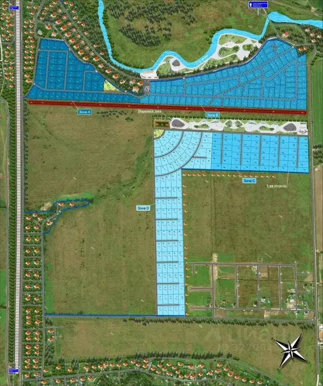 Участок в Ленинградская область, Тосненский район, Федоровское ... - Фото 2