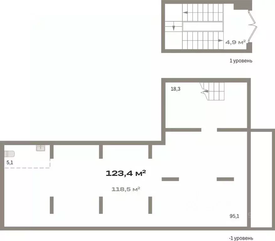 Помещение свободного назначения в Омская область, Омск ул. Крупской, ... - Фото 1