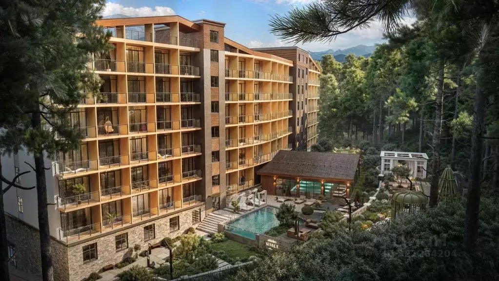 Студия Карачаево-Черкесия, Зеленчукский район, с. Архыз, пос. Романтик ... - Фото 1