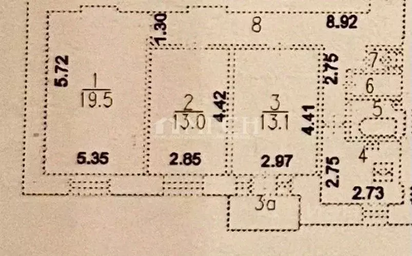 3-к кв. Москва ул. Грузинский Вал, 26С3 (72.0 м) - Фото 0