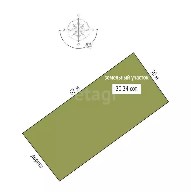 Участок в Республика Мордовия, село Лямбирь (20.24 м) - Фото 0