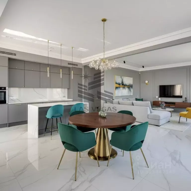 3-к кв. Санкт-Петербург Смольный просп., 17 (121.0 м) - Фото 1