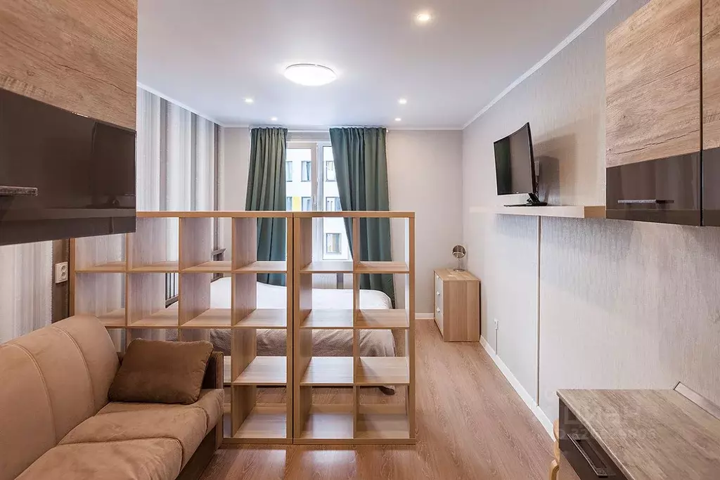 Студия Санкт-Петербург бул. Александра Грина, 1 (22.0 м) - Фото 2