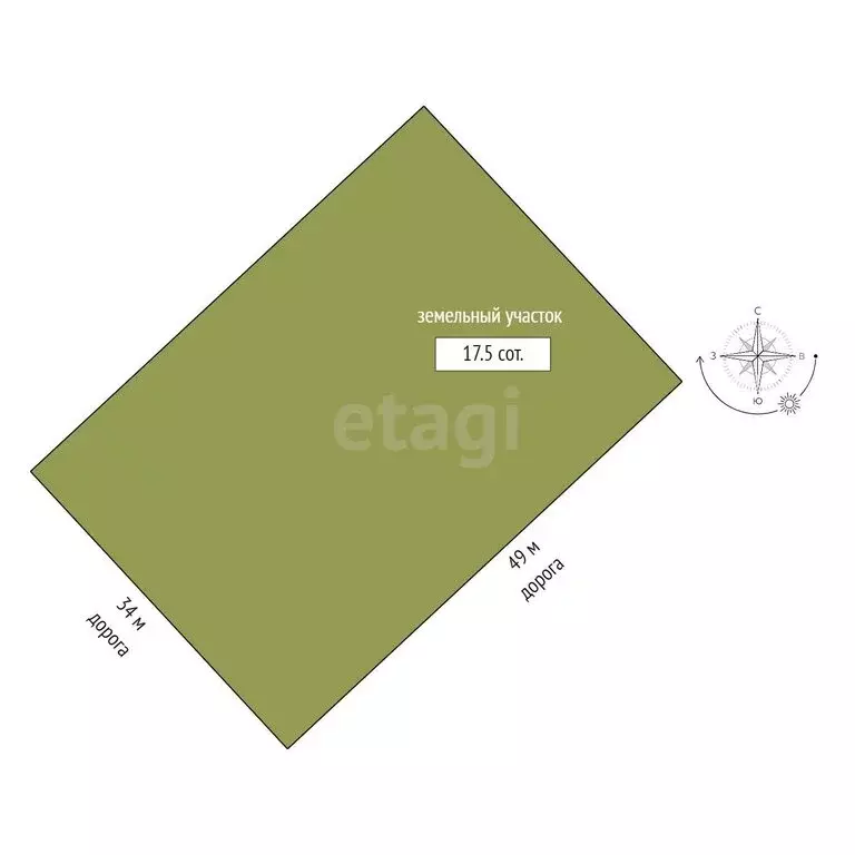 Участок в Тюменская область, Ишимский муниципальный округ, посёлок ... - Фото 1