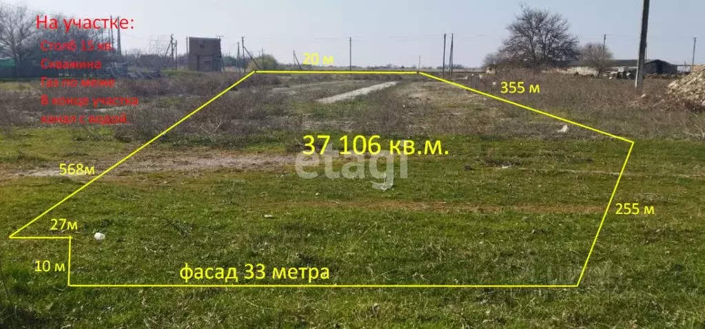 Участок в Краснодарский край, Славянский район, Петровское с/пос, ... - Фото 1