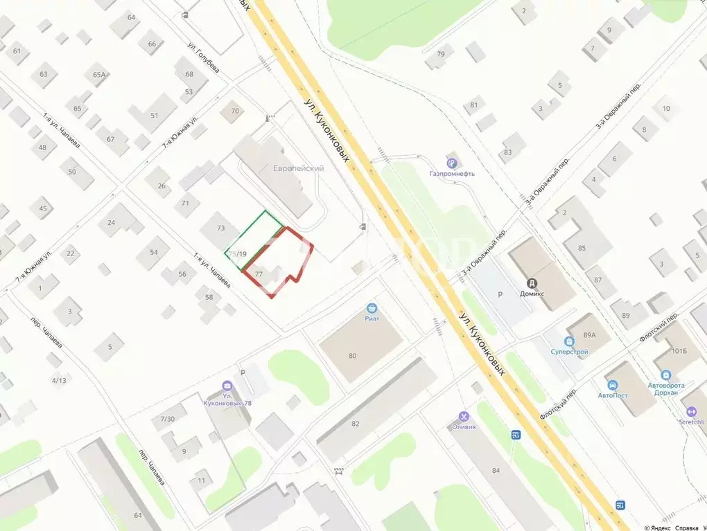 Дом в Ивановская область, Иваново ул. 1-я Чапаева, 77 (44 м) - Фото 1