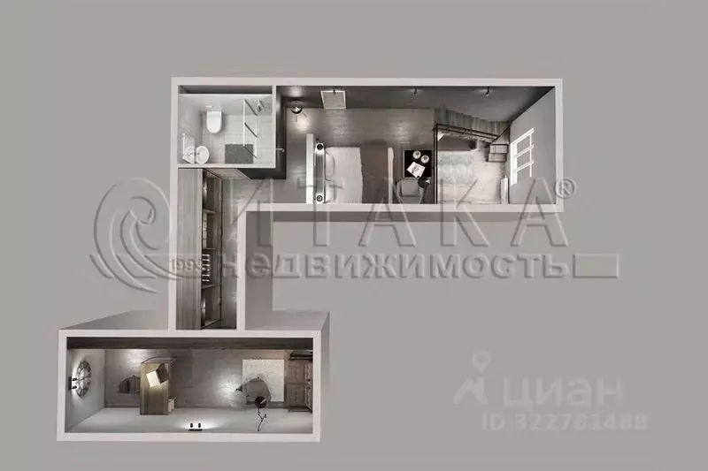 3-к кв. Ленинградская область, Выборг пер. Привокзальный, 6 (71.0 м) - Фото 2