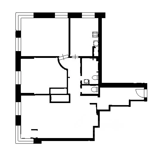 3-к кв. Москва Минская ул., 1ГК1 (116.0 м) - Фото 1