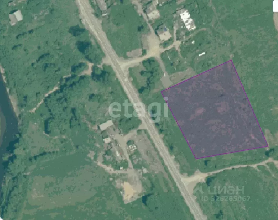 Участок в Сахалинская область, Анивский городской округ, с. ... - Фото 1