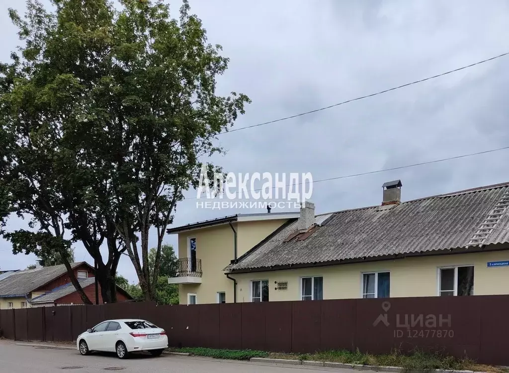 2-к кв. Ленинградская область, Выборг ул. 1-я Бригадная, 28 (30.3 м) - Фото 1