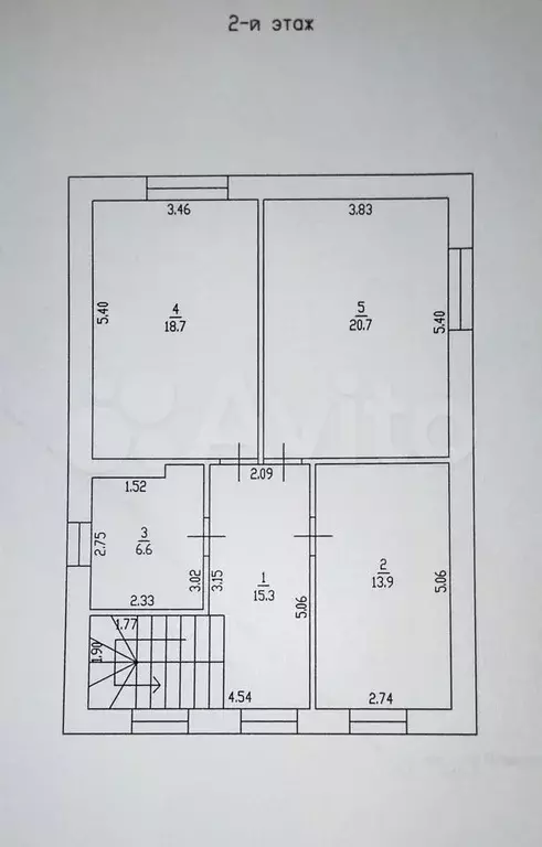 Дом 155,5 м на участке 5 сот. - Фото 1