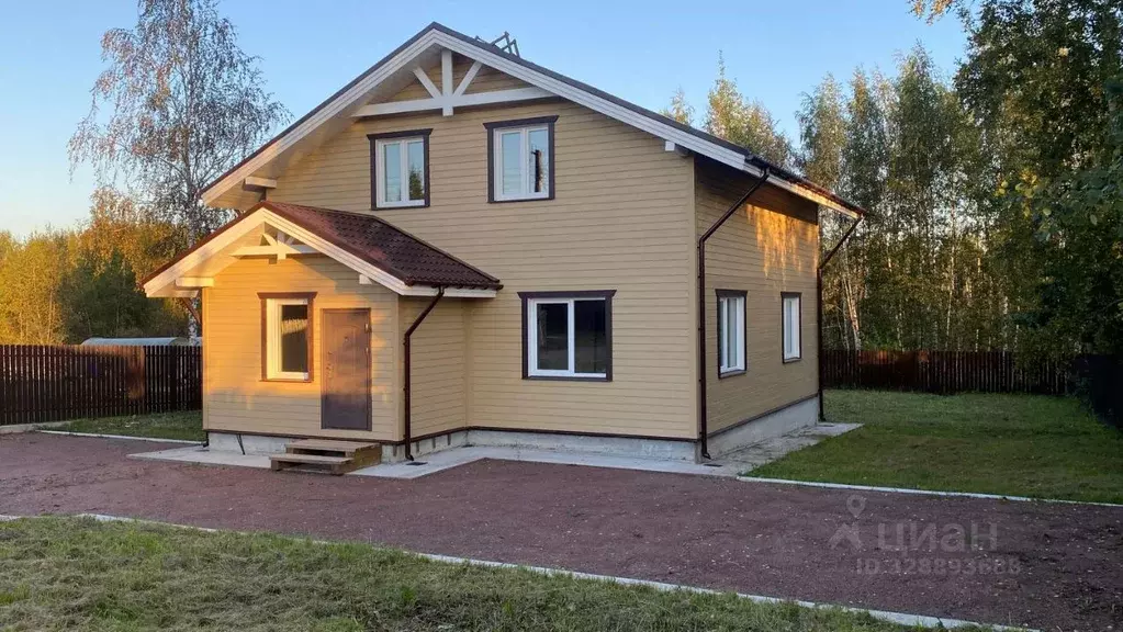 Коттедж в Ленинградская область, Ломоносовский район, Виллозское ... - Фото 1