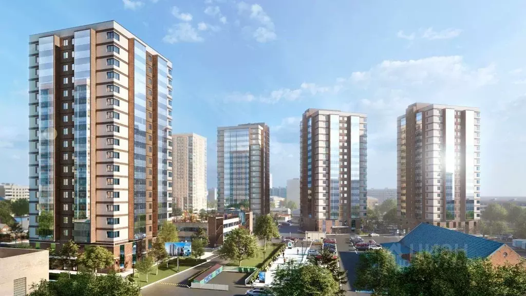 1-к кв. Красноярский край, Красноярск Аэровокзальная ул., 19/3 (45.5 ... - Фото 1