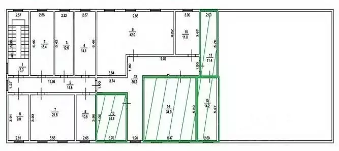 Помещение свободного назначения в Иркутская область, Жигалово рп ул. ... - Фото 2