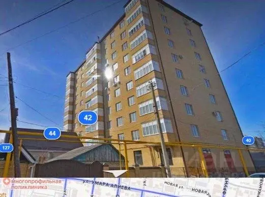 Свободной планировки кв. Карачаево-Черкесия, Черкесск ул. Имени ... - Фото 1