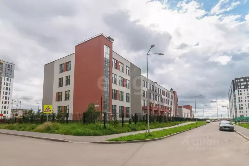 Студия Санкт-Петербург пос. Шушары, ул. Чудовская, 14к1 (24.1 м) - Фото 1