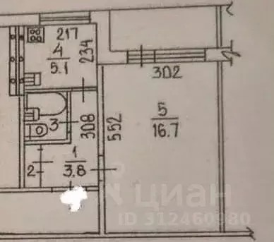 1-к кв. Новосибирская область, Новосибирск ул. Селезнева, 24 (28.9 м) - Фото 1