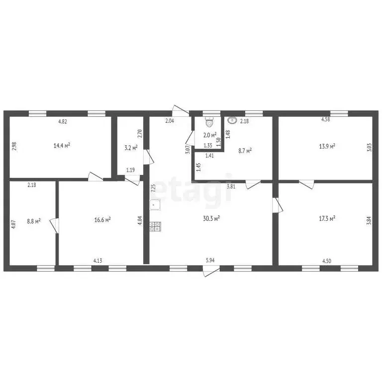 Дом в Весёловский район, Верхнесолёновское сельское поселение, хутор ... - Фото 2