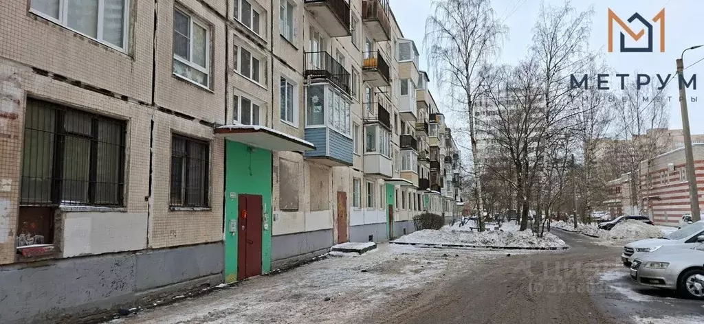 1-к кв. Санкт-Петербург ул. Добровольцев, 6 (30.9 м) - Фото 1