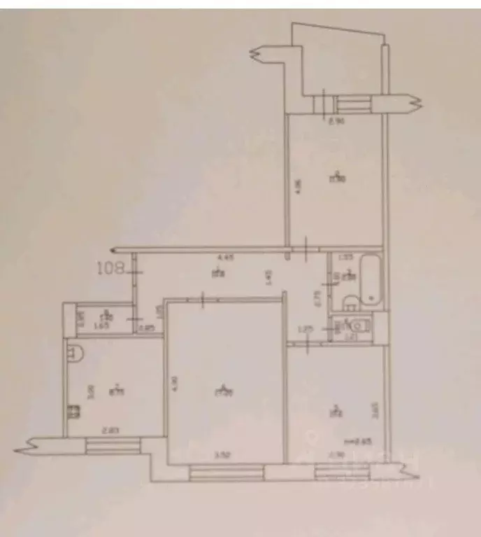 3-к кв. Алтайский край, Бийск ул. Владимира Короленко, 27 (64.3 м) - Фото 1
