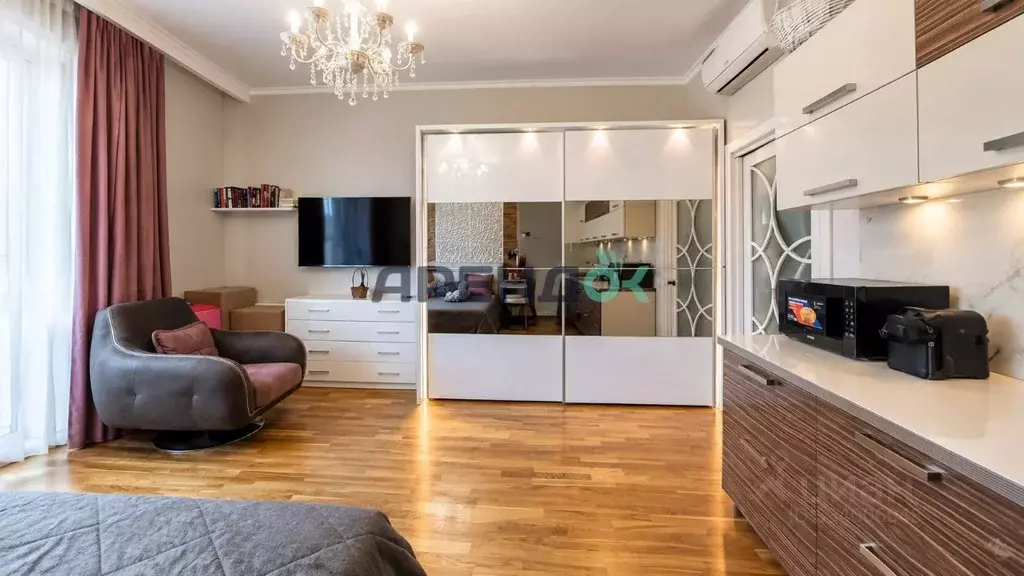 Студия Москва Багратионовский проезд, 5Ак1 (33.0 м) - Фото 2
