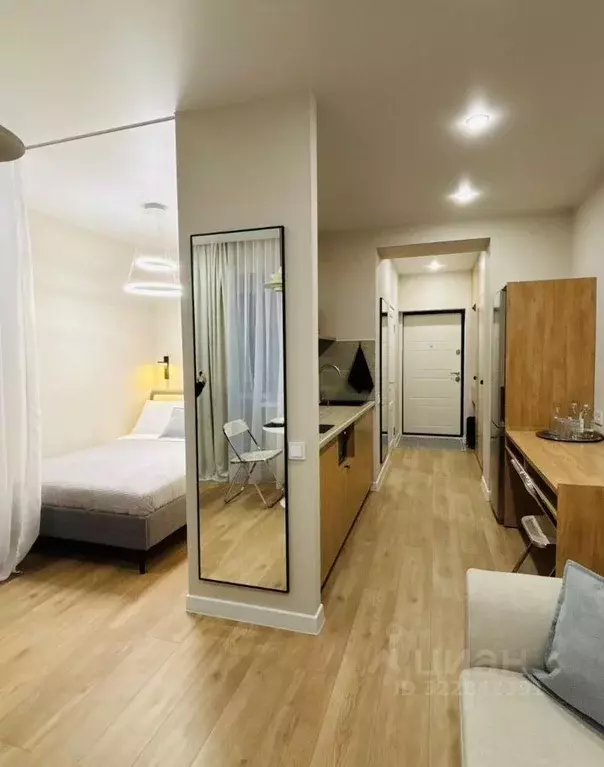 1-к кв. Томская область, Томский район, д. Кисловка, Левобережный мкр ... - Фото 1