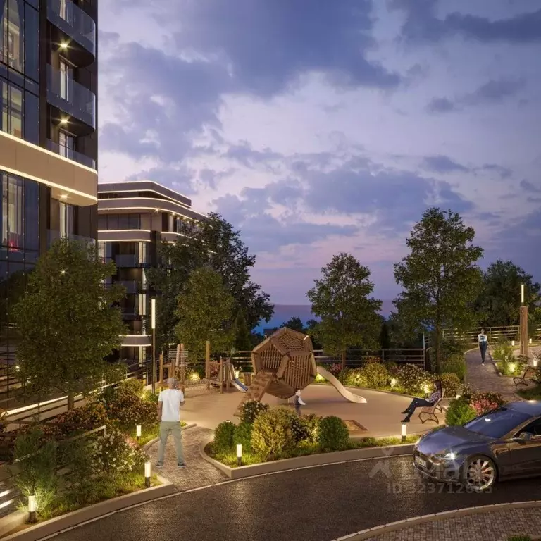 1-к кв. Крым, Алушта ул. Сергеева-Ценского, 3 (38.41 м) - Фото 1