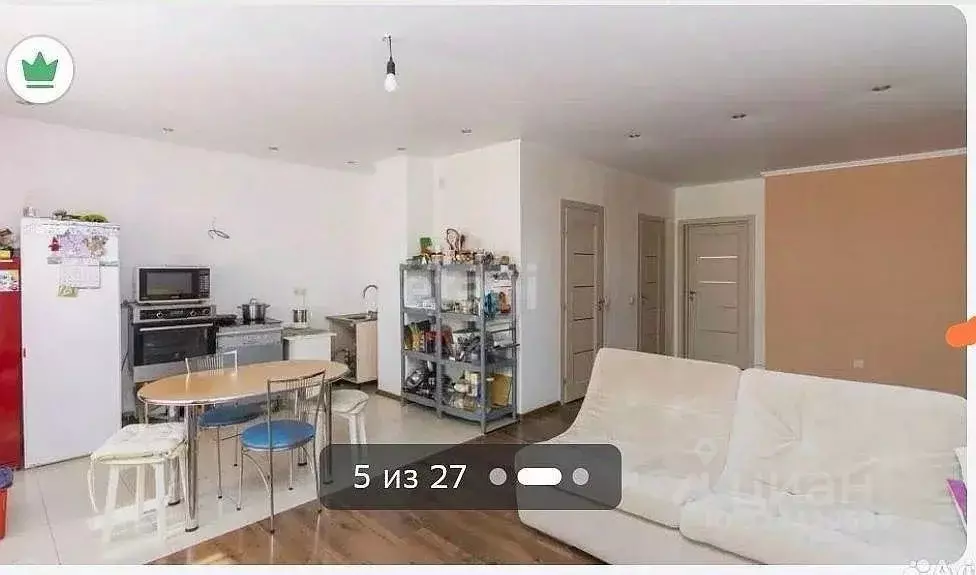 2-к кв. Тюменская область, Тюмень ул. Дмитрия Менделеева, 16 (88.6 м) - Фото 2