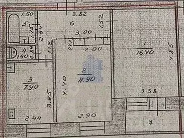 2-к кв. Чувашия, Чебоксары ул. Ахазова, 5 (47.7 м) - Фото 1