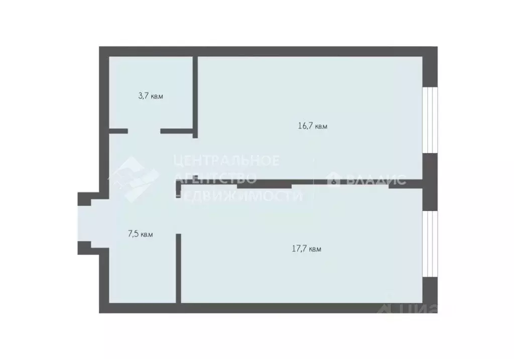 1-к кв. Рязанская область, Рязань ул. Старое Село, 2 (45.6 м) - Фото 2