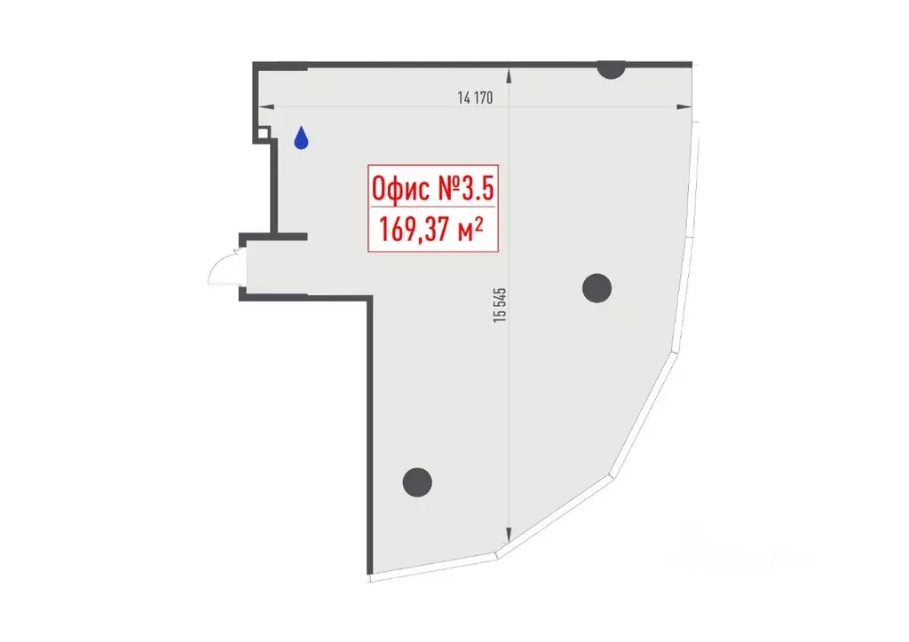 Офис в Москва ул. Серегина, 5К2 (169 м) - Фото 0