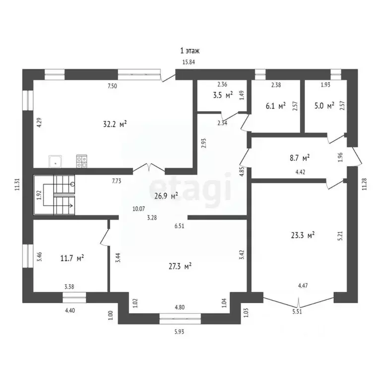 Дом в Свердловская область, Тавда ул. 9 Января (259 м) - Фото 2