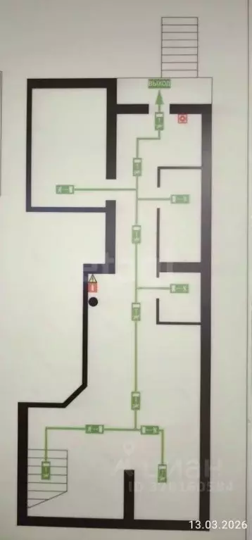 Помещение свободного назначения в Башкортостан, Уфа Айская ул., 37 (13 ... - Фото 2