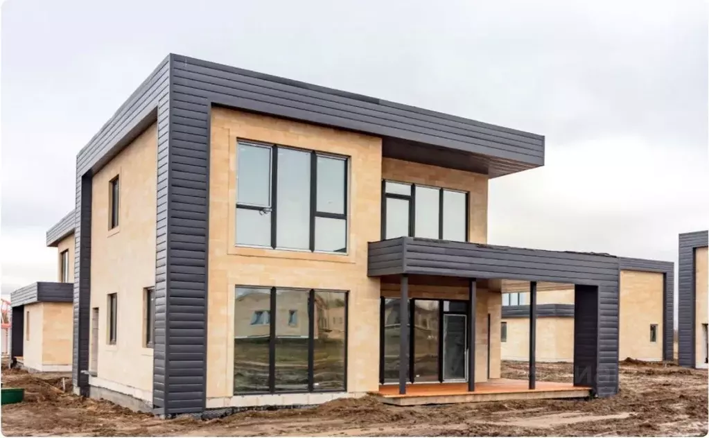 Коттедж в Ленинградская область, Всеволожский район, Колтушское ... - Фото 1