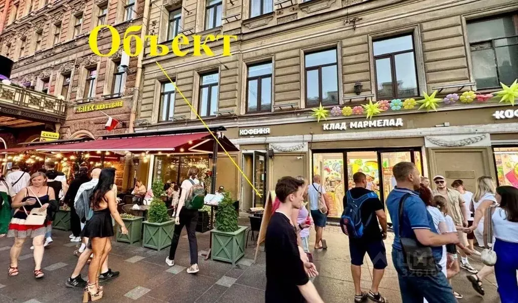 Помещение свободного назначения в Санкт-Петербург Невский просп., 45/2 ... - Фото 1