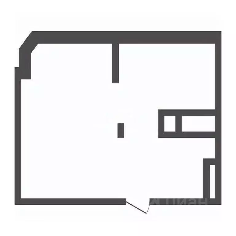 1-к кв. Московская область, Ленинский городской округ, д. Суханово ... - Фото 2