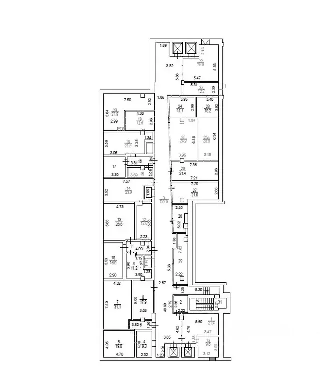 Помещение свободного назначения в Москва Сиреневый бул., 60 (620 м) - Фото 1