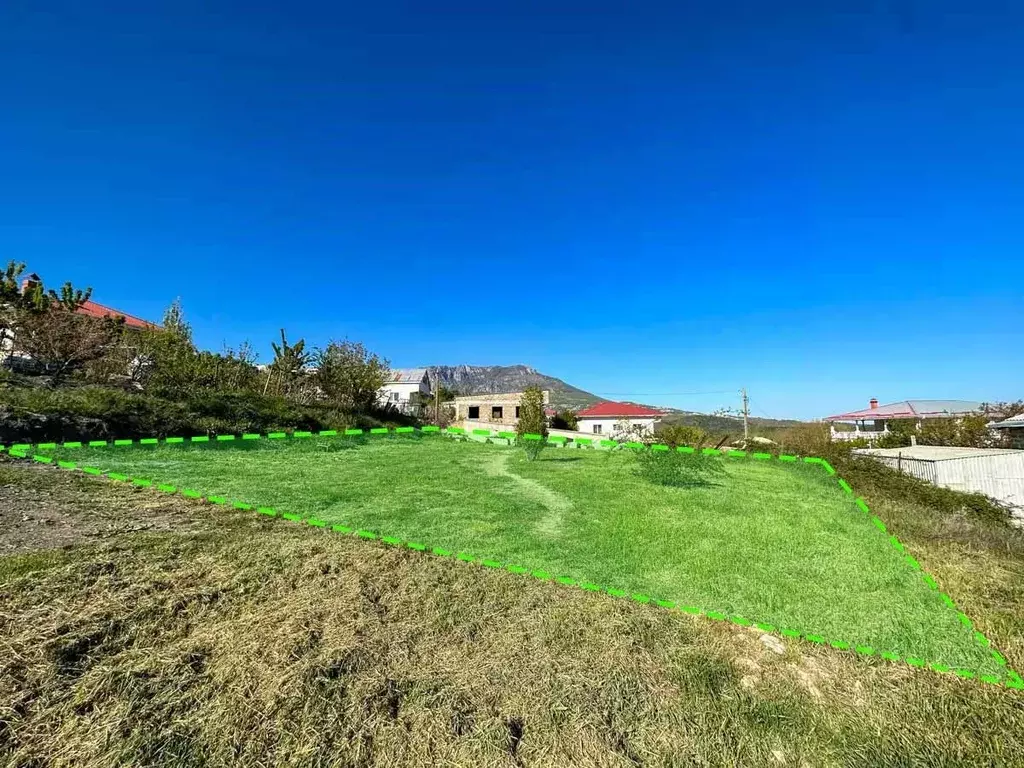 Участок в Крым, Алушта городской округ, с. Верхняя Кутузовка пер. ... - Фото 0