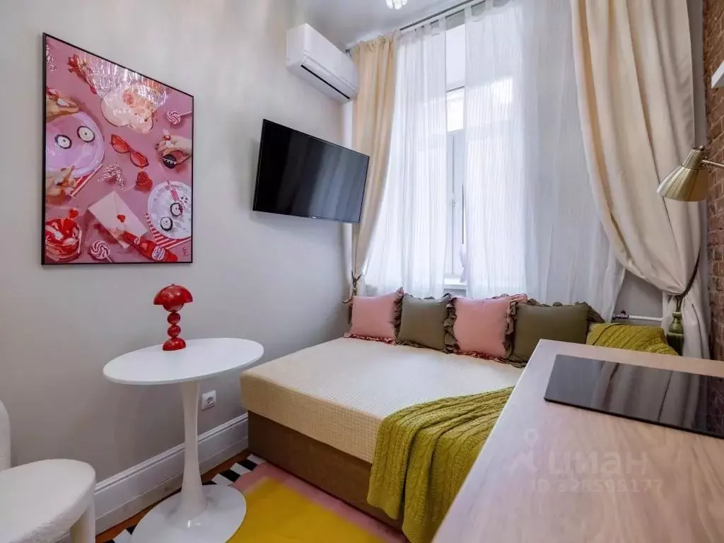 1-к кв. Москва Тверской бул., 19 (19.0 м) - Фото 1