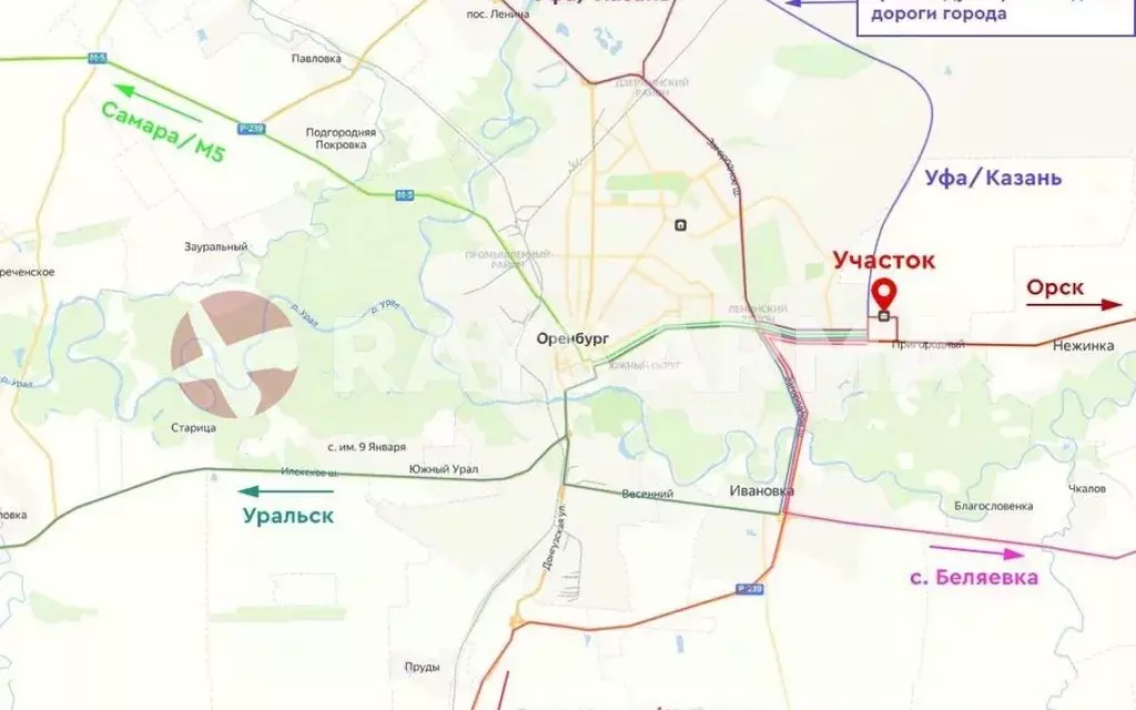 Склад в Оренбургская область, Оренбург Ростоши мкр,  (12000 м) - Фото 1