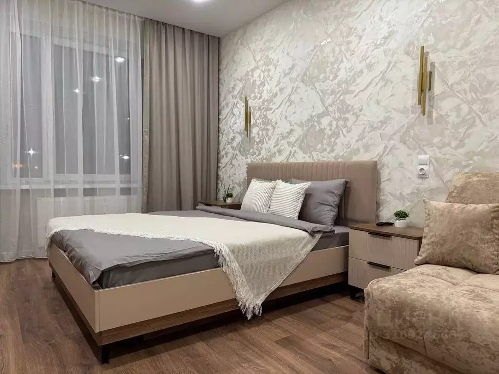 1-к кв. Татарстан, Казань ул. Сабира Ахтямова, 1к1 (35.0 м) - Фото 1