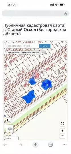 Участок в Старый Оскол, Ботаническая улица (75 м) - Фото 1