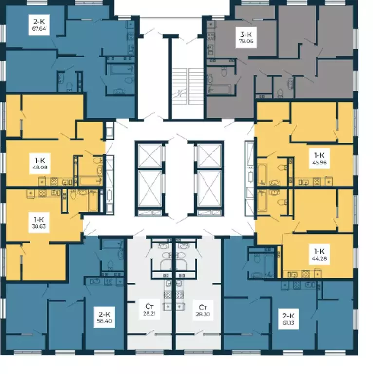 1-к кв. Свердловская область, Екатеринбург бул. Владимира Белоглазова, ... - Фото 2
