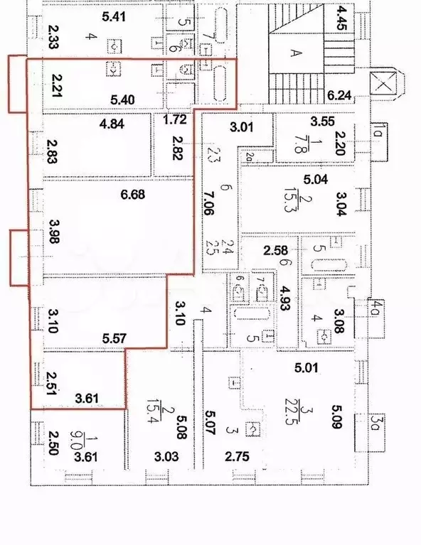 4-к. квартира, 89,1 м, 4/5 эт. - Фото 1