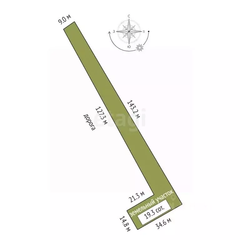 Участок в Ярославская область, Ярославский муниципальный округ, с. ... - Фото 2