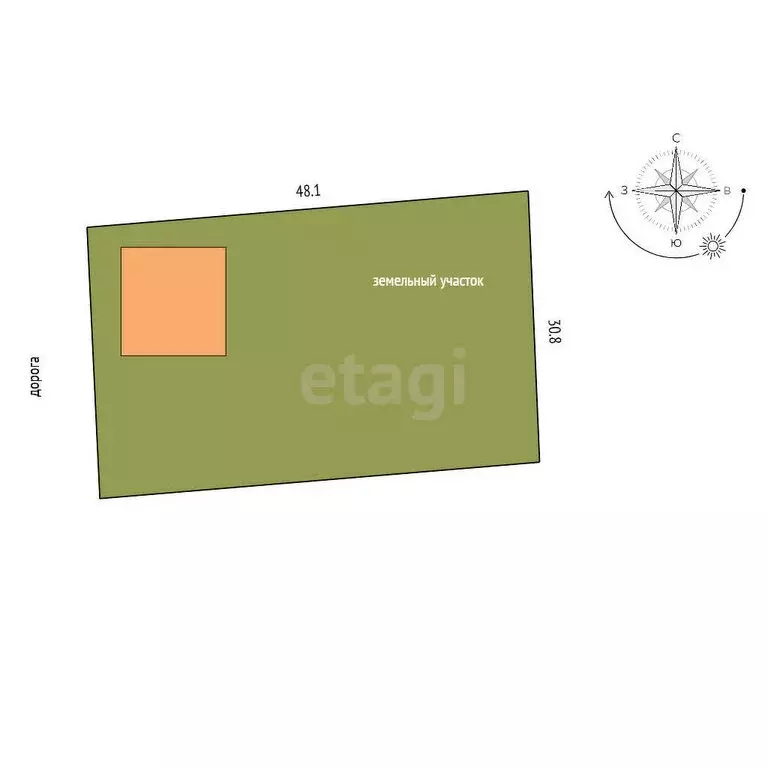 Дом в Пласт, Казахская улица (105 м) - Фото 1