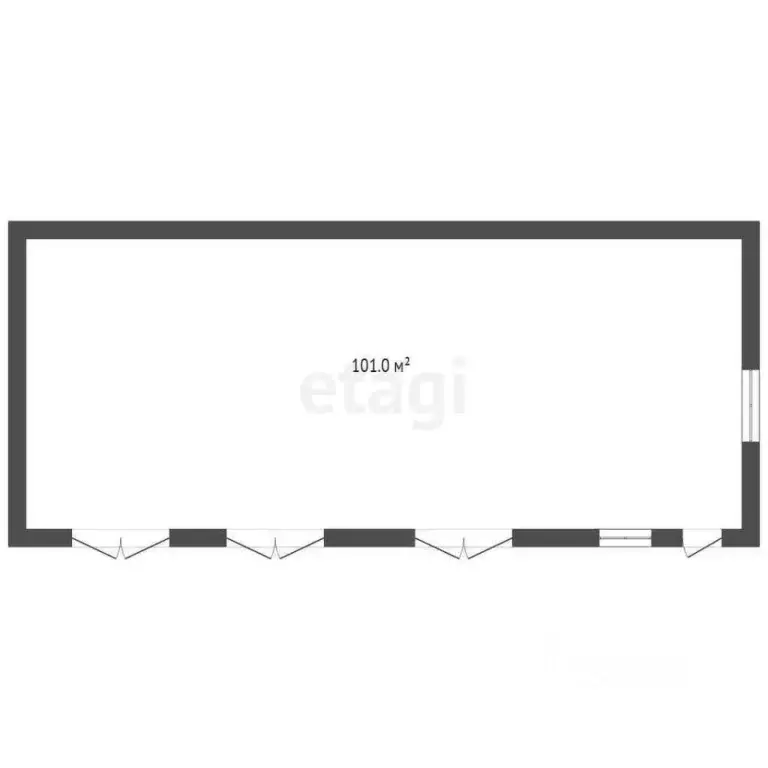 Гараж в Ямало-Ненецкий АО, Новый Уренгой Полярная ул., 6А (101 м) - Фото 2