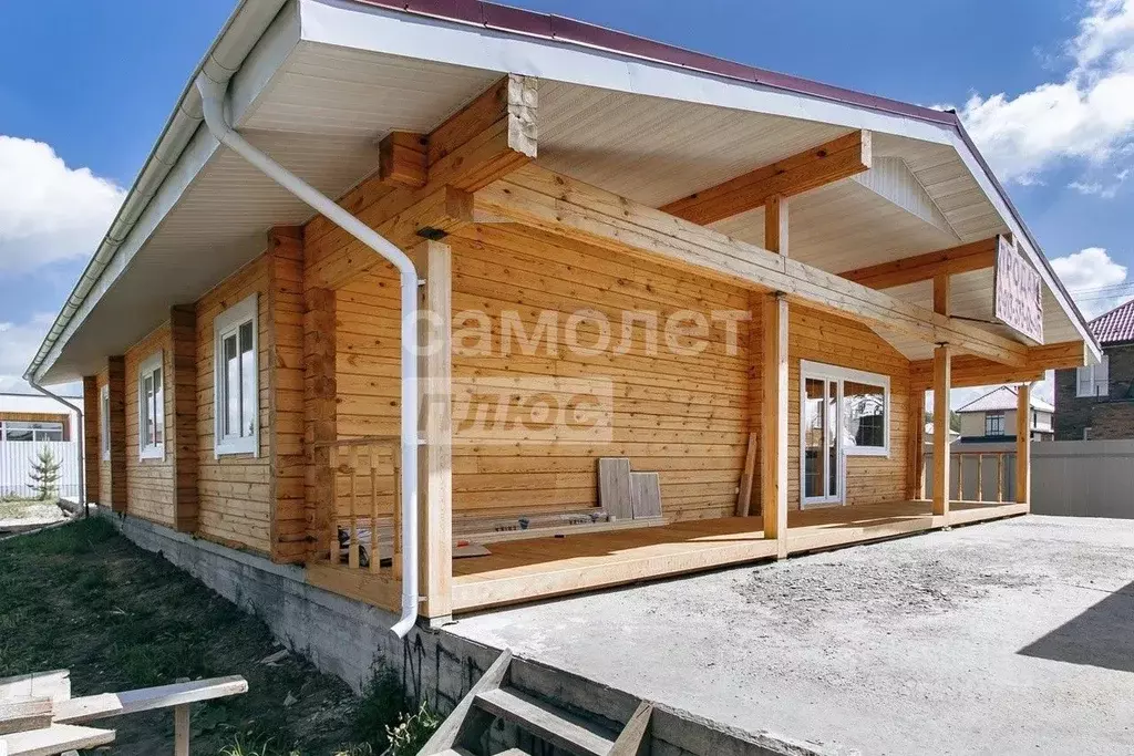 Коттедж в Новосибирская область, с. Новолуговое ул. Каштановая (130 м) - Фото 0