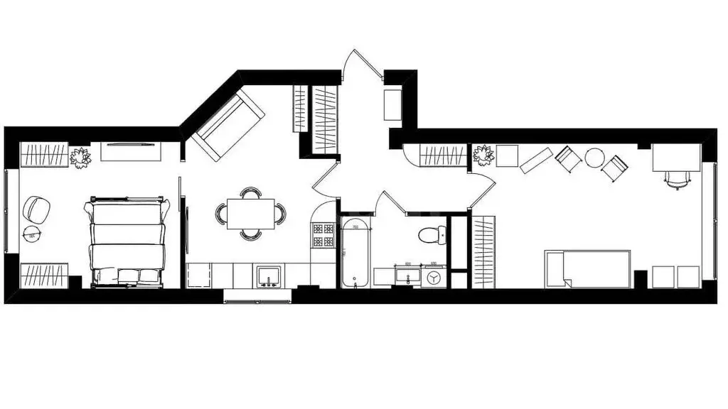2-комнатная квартира: Новая Адыгея, Бжегокайская улица, 21/1 (52 м) - Фото 1