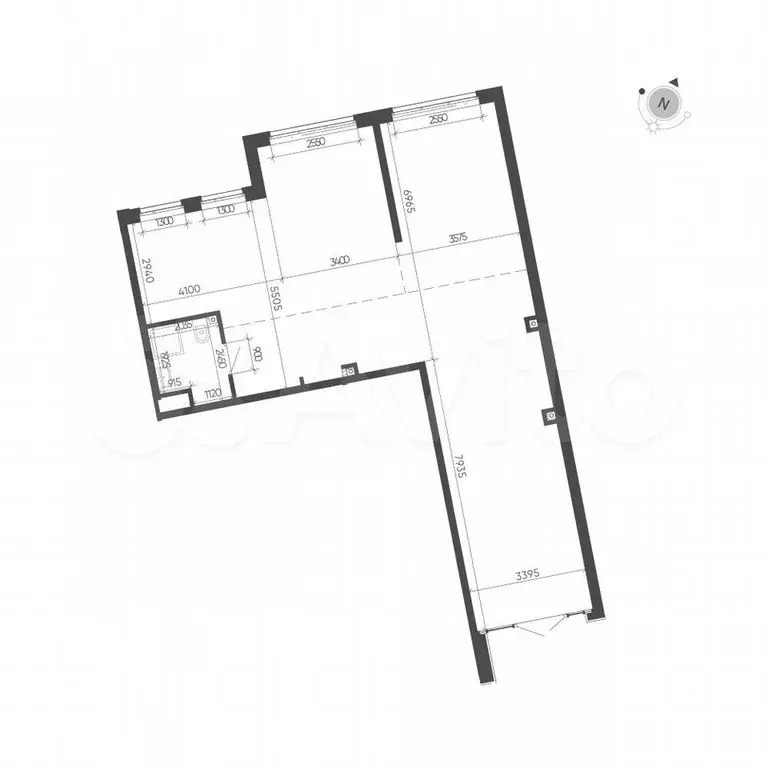 Продам помещение свободного назначения, 95.9 м - Фото 1